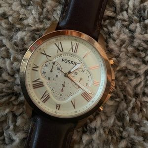 Personalized Fossil Watch